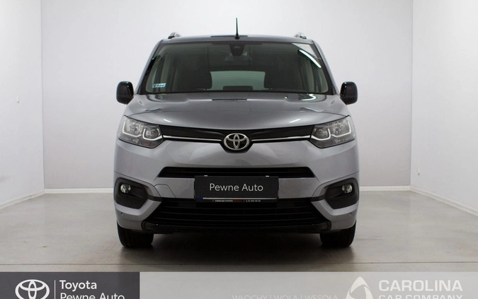 Toyota Proace City Verso cena 164999 przebieg: 12715, rok produkcji 2022 z Kowalewo Pomorskie małe 121